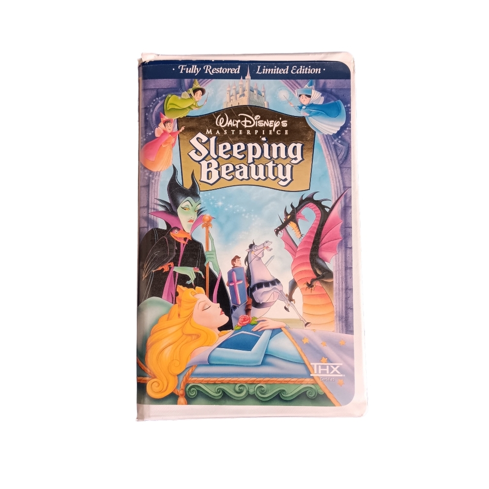 1997 Sleeping Beauty VHS Tape Limited Edition Walt Disney Masterpiece Collection